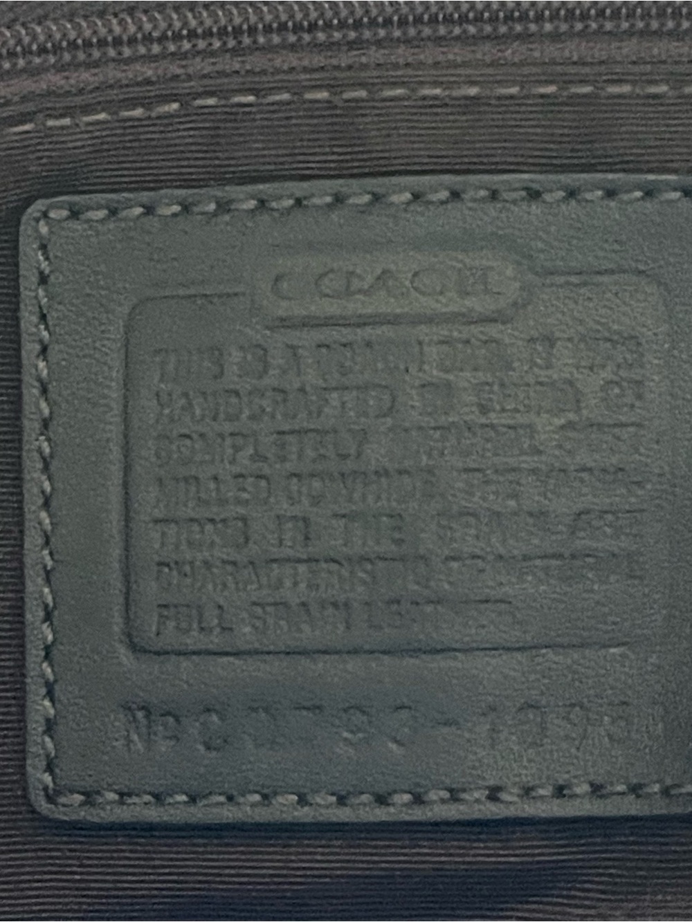 Coach chestnut brown with brown handles pebbled leather turnlock satchel - Picture 4 of 16